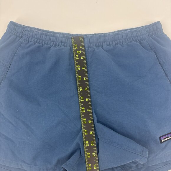 Patagonia Nylon Shorts Blue Womens Size Small Drawstring Waist - Picture 10 of 11